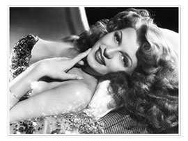 Premium poster Rita Hayworth