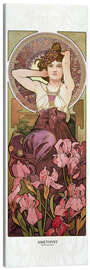 Canvas print  Amethyst - Alfons Mucha