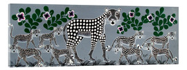 Acrylglas print  Black Cheetah pack - Rubuni