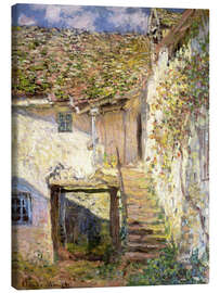 Canvas print  The staircase - Claude Monet