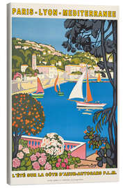 Canvas print  L'été sur la Côte d'Azur, 1926 - Guillaume G. Roger