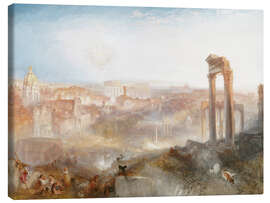 Canvas print  Modern Rome - Joseph Mallord William Turner