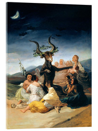 Acrylglas print  Heksensabbat - Francisco José de Goya