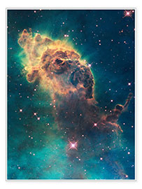 Premium poster Carina Nebula pillar
