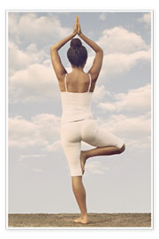 Premium poster Yoga