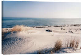 Canvas print  Sand dunes and the ccean - Sascha Kilmer