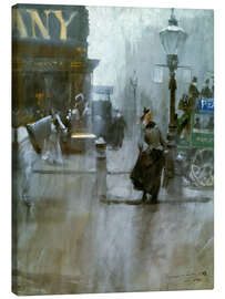 Canvas print  Impressions from London - Anders Leonard Zorn