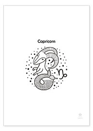 Poster Zodiac Capricorn