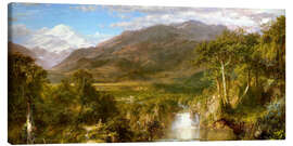 Canvas print  Heart of the Andes - Frederic Edwin Church