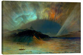 Canvas print  Northern lights - Frederic Edwin Church