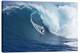 Canvas print  Giant wave off Maui - Ron Dahlquist