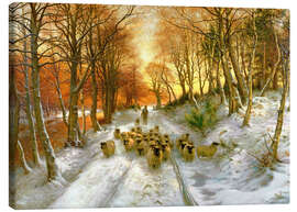 Canvas print  Glowed with Tints of Evening Hours - Joseph Farquharson