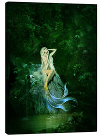 Canvas print  Mermaid's cave - Elena Dudina