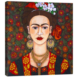 Canvas print  Frida Kahlo folklore - Madalena Lobao-Tello