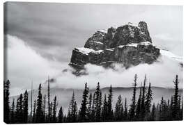 Canvas print  Castle Mountain - Andreas Kossmann