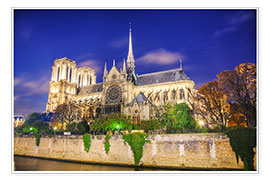 Premium poster Notre Dame, Paris