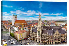 Canvas print  Munich views