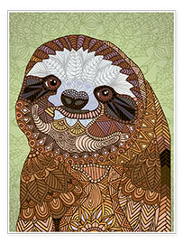 Poster Happy Sloth