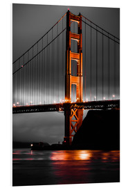 PVC print  Golden Gate - Denis Feiner