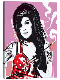 Canvas print  Amy Winehouse - 2ToastDesign
