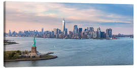 Canvas print  New York skyline het vrijheidsbeeld - Matteo Colombo