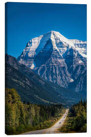 Canvas print  Mount Robson - Andreas Kossmann