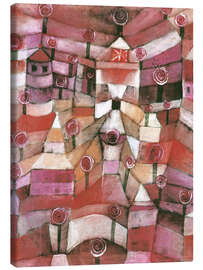 Canvas print  Rose garden - Paul Klee