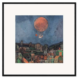 Ingelijste kunstdruk  The balloon - Paul Klee