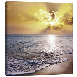 Canvas print  Sea sunset