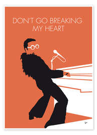 Poster  Elton John - Don't Go Breaking My Heart - chungkong