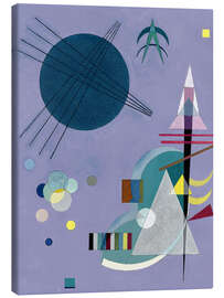 Canvas print  Violet Green - Wassily Kandinsky