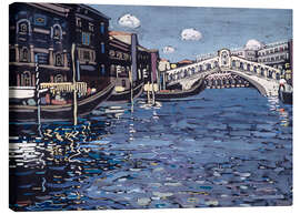 Canvas print  Daughter Venice 4, Ponte Rialto - Wassily Kandinsky