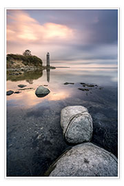 Premium poster  Lighthouse Maltzien (Rügen / Baltic Sea) - Kristian Goretzki