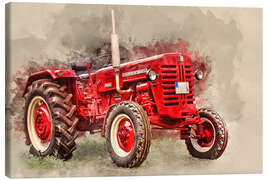 Canvas print  McCormick tractor Oldtimer - Peter Roder