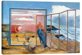 Canvas print  Landscape from a Dream - Paul Nash