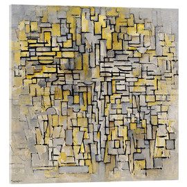 Acrylglas print  Tableau No. 2/Composition No. VII - Piet Mondriaan