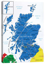 Canvas print  Schottland