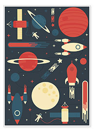Premium poster Space Odyssey