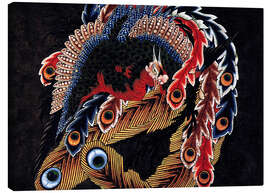 Canvas print  Happonirami Phoenix - Katsushika Hokusai