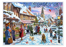 Poster Winter scene