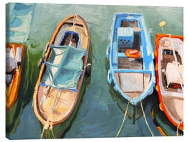 Canvas print  Fishing boats - Johnny Morant