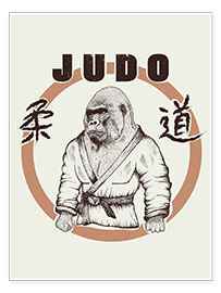 Poster Judo Art