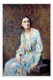 Premium poster Portrait of a Lady