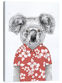 Canvas print  Koala met Hawaaihemd - Balazs Solti