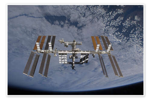 Premium poster International Space Station