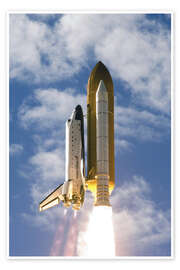Premium poster Space Shuttle Atlantis