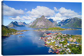Canvas print  Noorwegen uitzicht - Dave Derbis