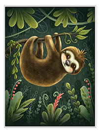 Poster Hanging Sloth II