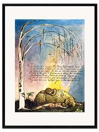 Ingelijste kunstdruk  America a Prophecy - William Blake
