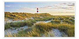Premium poster Lighthouse in Sylt